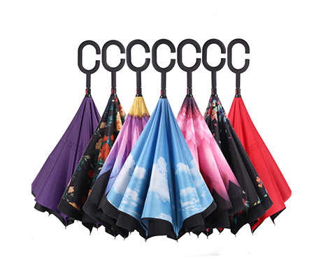 共享雨傘，反向傘"