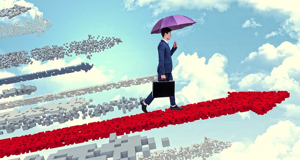 共享雨傘創(chuàng)意圖"