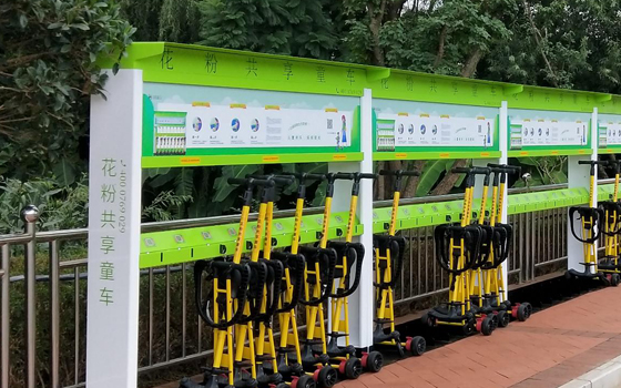 2021年最新最火的共享項(xiàng)目 花粉共享童車！