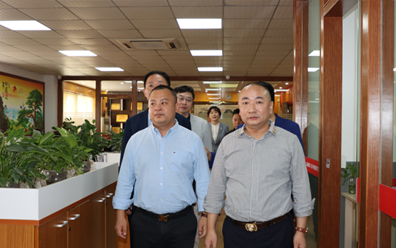 廣東省河南駐馬店商會拜訪法瑞納集團參觀指導交流