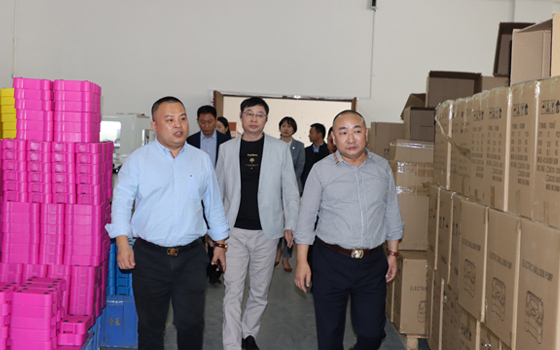 廣東省河南駐馬店商會拜訪法瑞納集團參觀指導交流